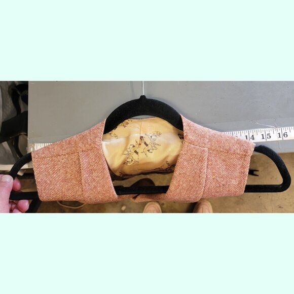 FABULOUS 3-PIECE VINTAGE TWEED SUIT 1970'S ERA - Picture 11 of 11